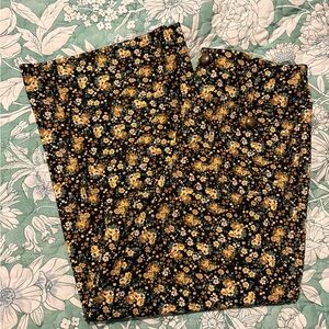 Floral Ankle-Length Women's Pants